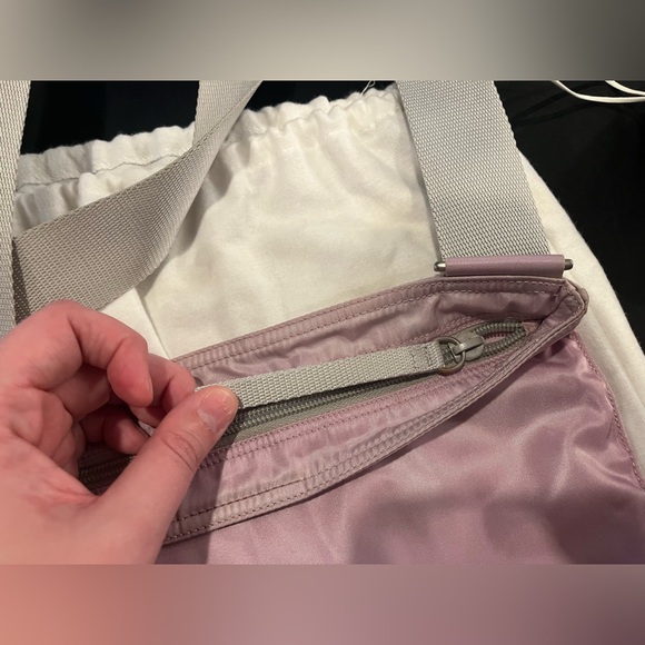 Prada Nylon Vela Crossbody Bag in Pink - Picture 3 of 8